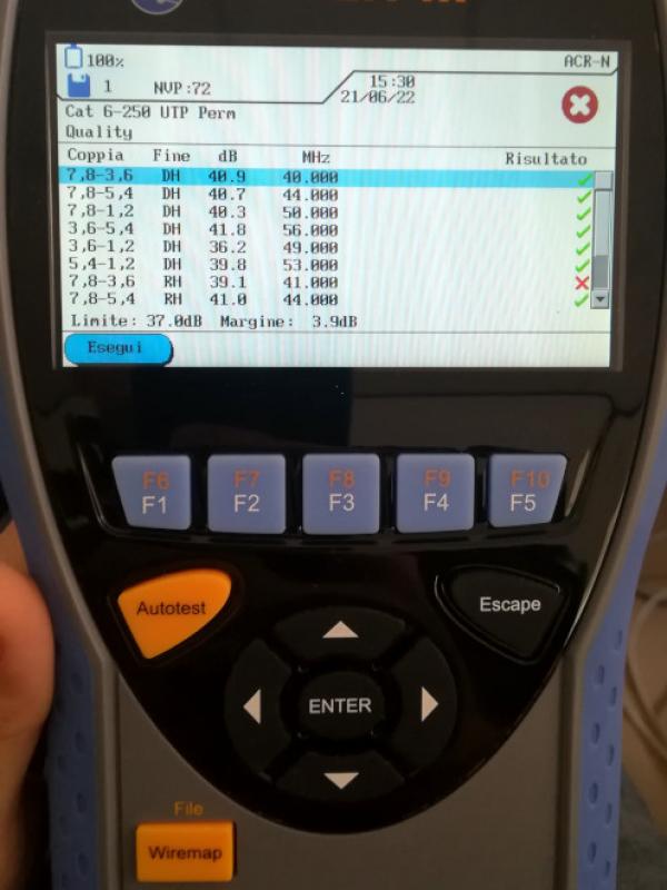 Certificatore strumentale Lantek III