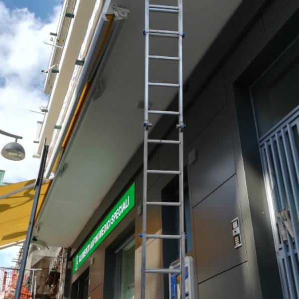 Farmacia - videosorveglianza IP PoE esterna