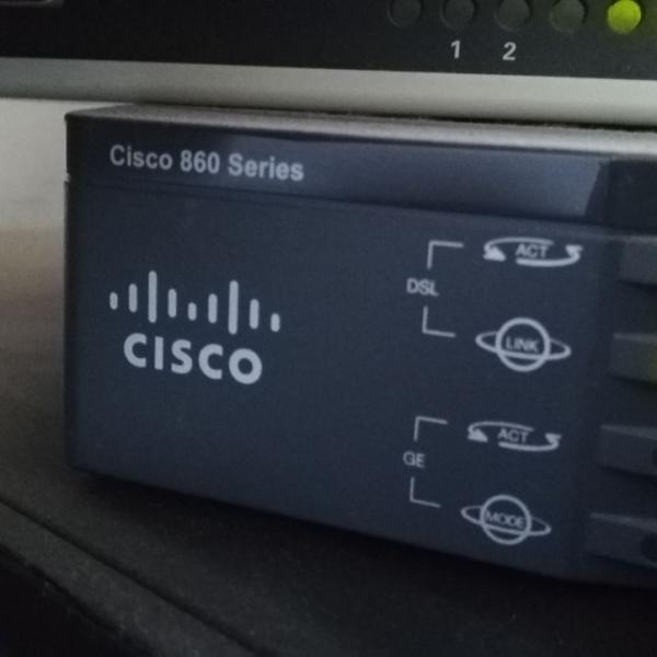 Router Cisco 860 series